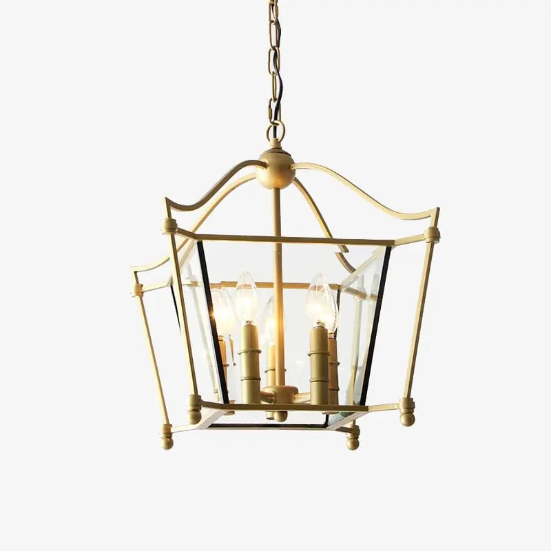 Suspension carrée alsacienne vintage Tyna.