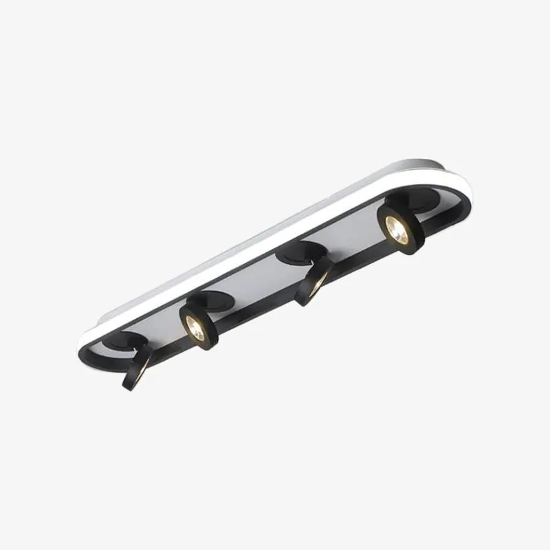 Plafonnier LED ovale rotatif - Charly