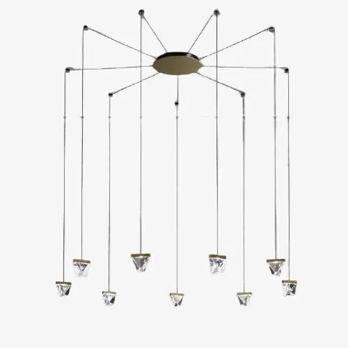 Lustre design en cristal Plyzia Araignée