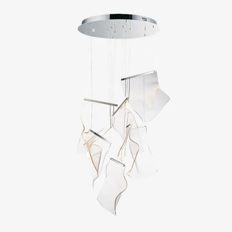 Suspension GlassLux en verre Lamina