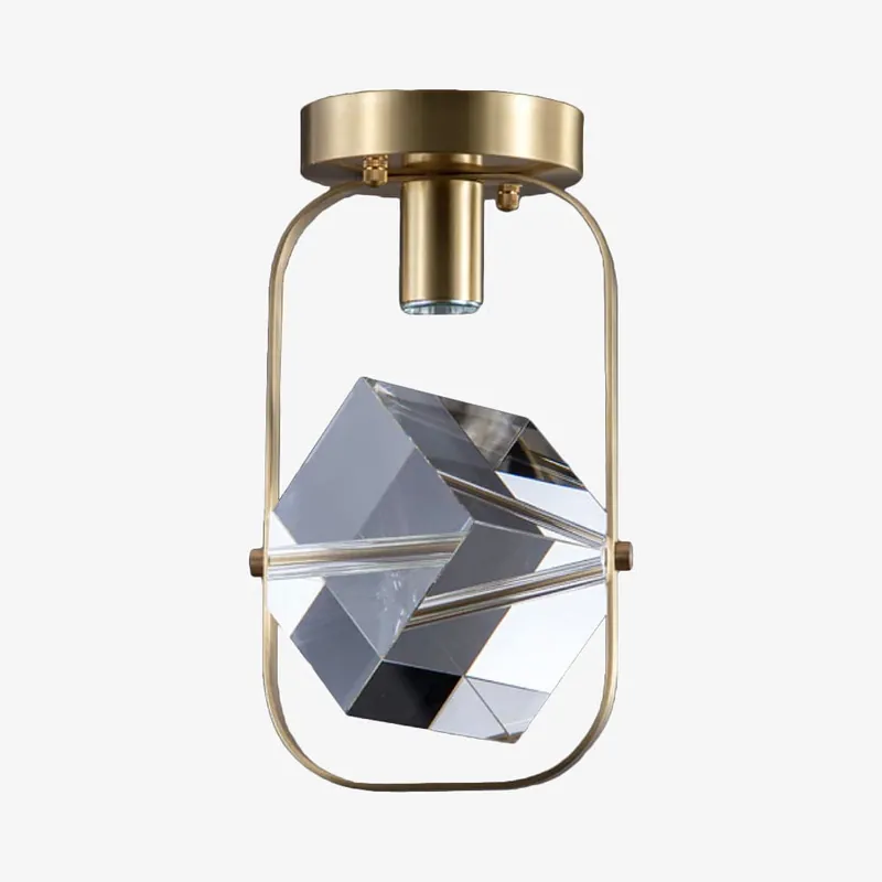 Plafonnier LED Sollya Crystal Square