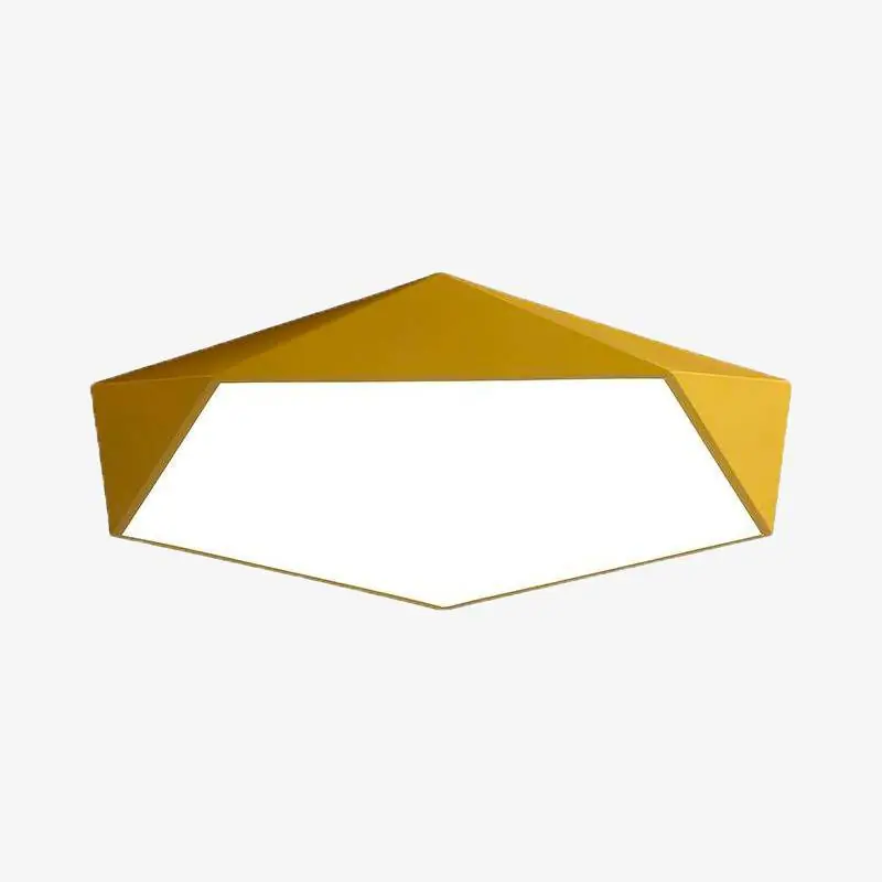 Plafonnier LED Design Géométrique - Multi-couleur