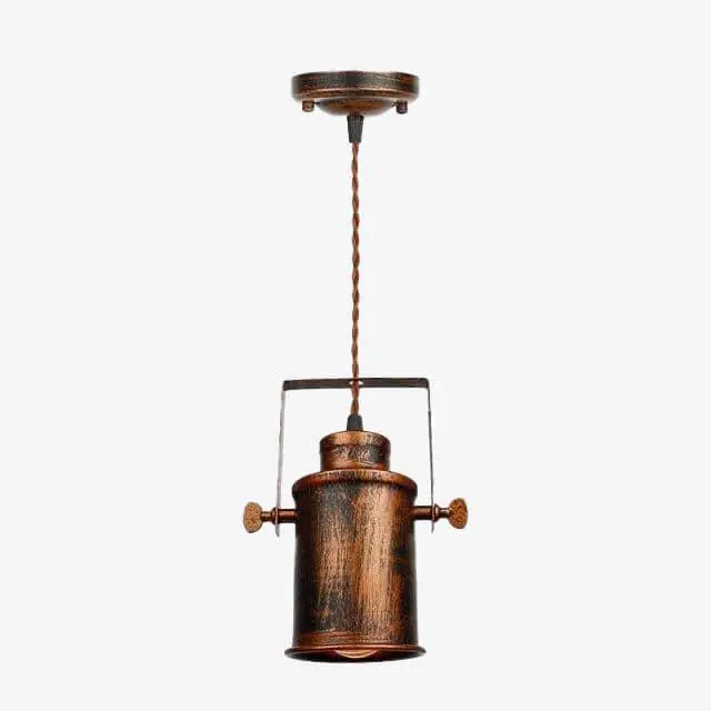 Suspension LED Rusty Metal