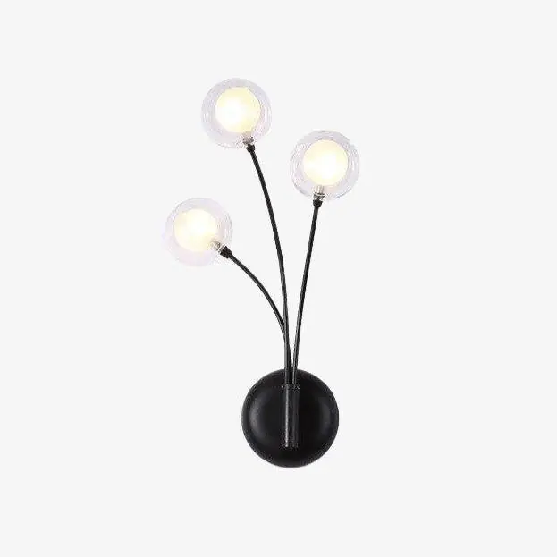 Applique murale design à LED noire \\"Hotel Luxe\\"
