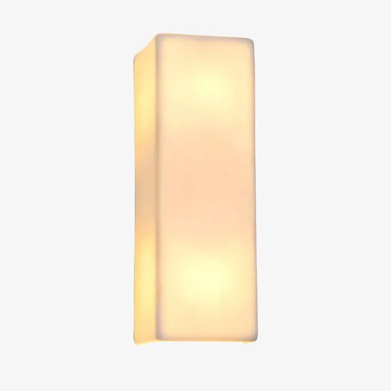 Applique murale design à LED en céramique : Géométrie Lumineuse