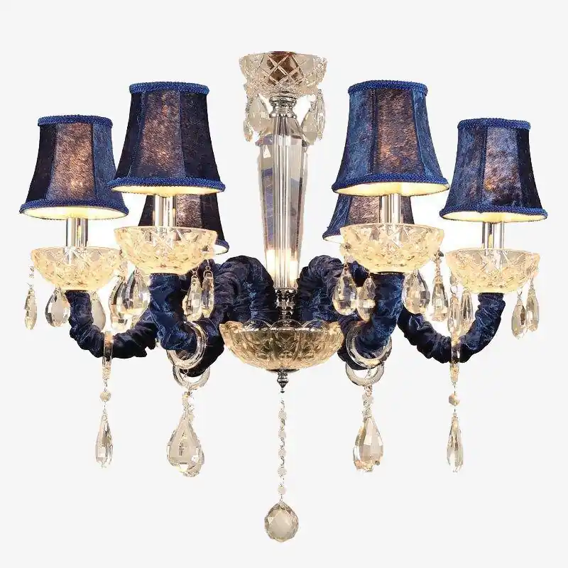 Lustre baroque à LED de Luxe