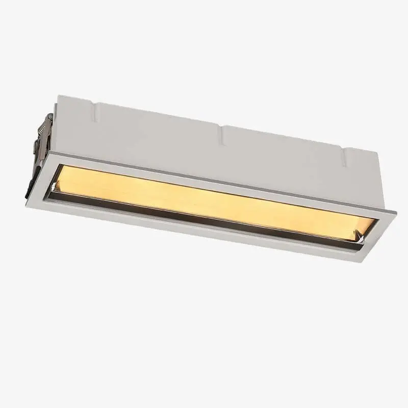 Spot rectangle à LED en métal - Style Loft Moderne