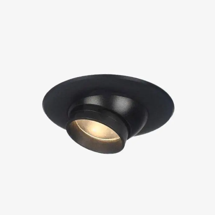 Spot LED semi-encastré noir Light Zoom