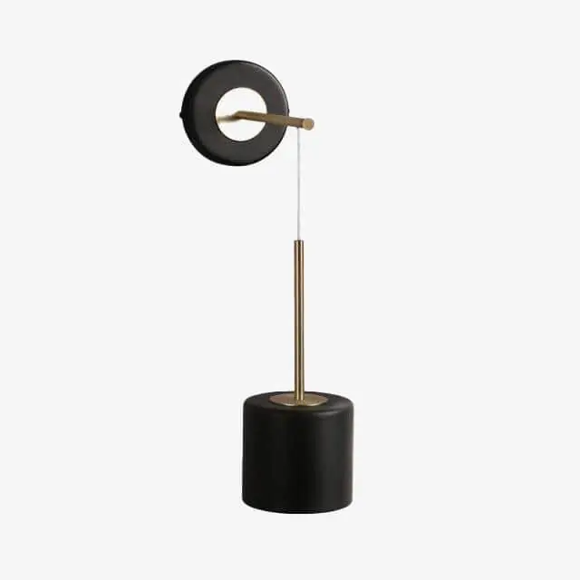Applique murale design LED - Abat-jour cylindre métal