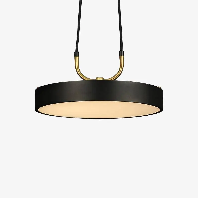 Suspension LED Design Métal Noir