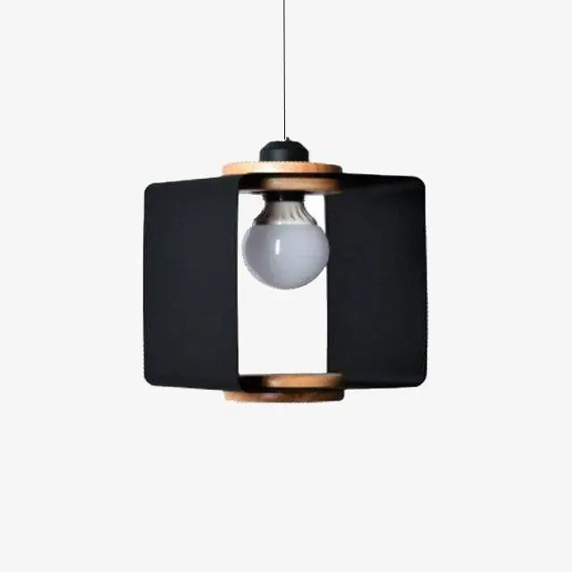 Suspension Design LED Cube Métal Coloré Loft