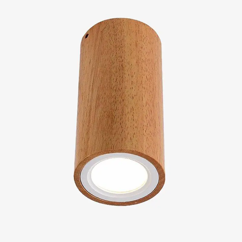 Lampe Cube en Bois LED Loft