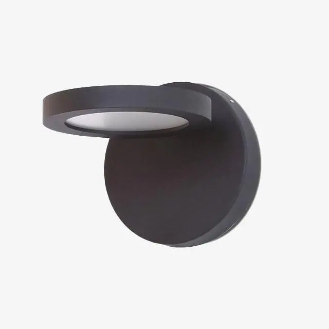 Applique murale LED noire Wall Glow