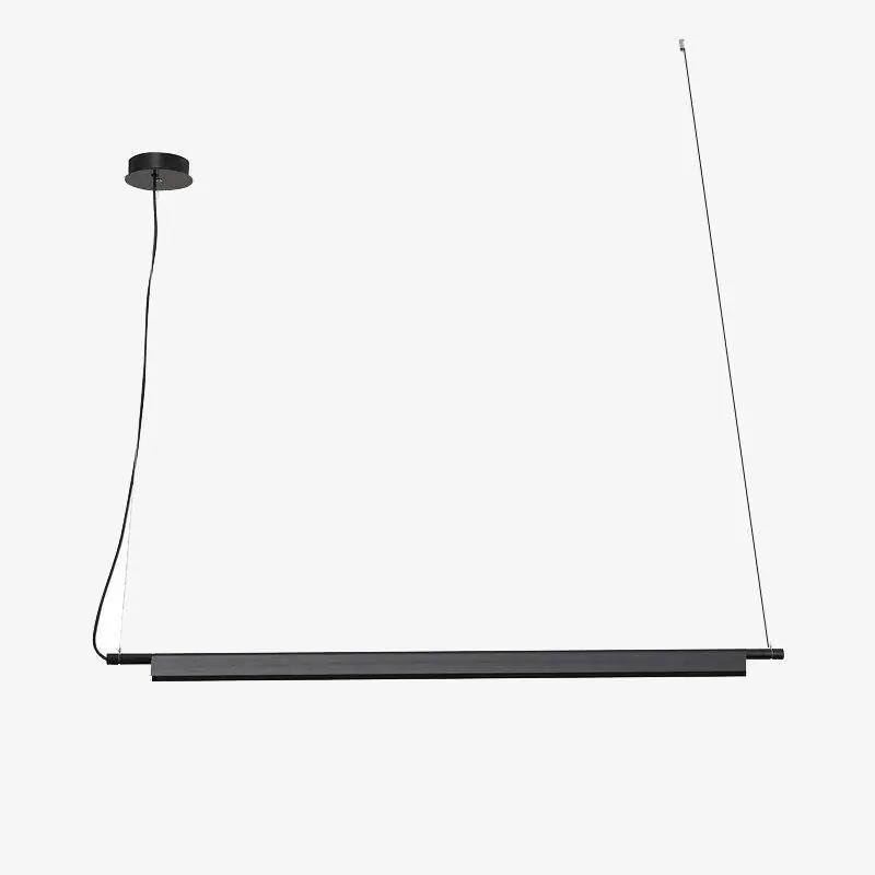 Luminaire suspendu LED en métal pour un loft stylé.