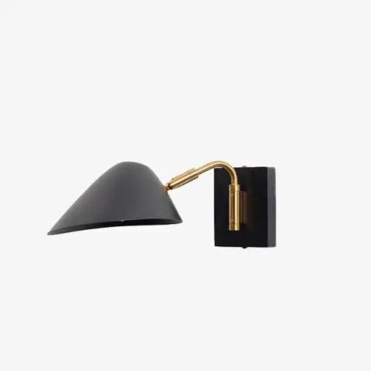 Applique murale LED noire design - Home