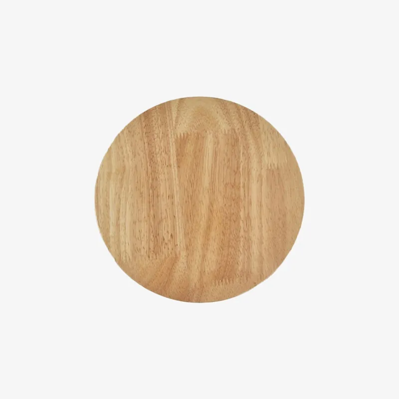 Applique murale scandinave LED ovale en bois
