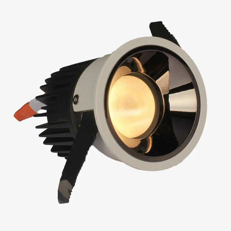 Spot design encastré LED Cuivre-brillant