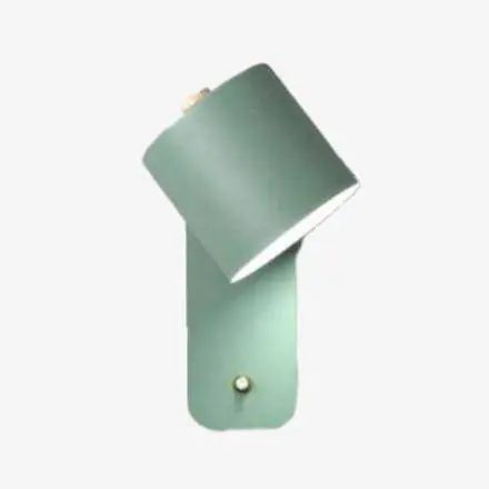 Applique murale LED \\"Nordic Glow\\" en métal et bois
