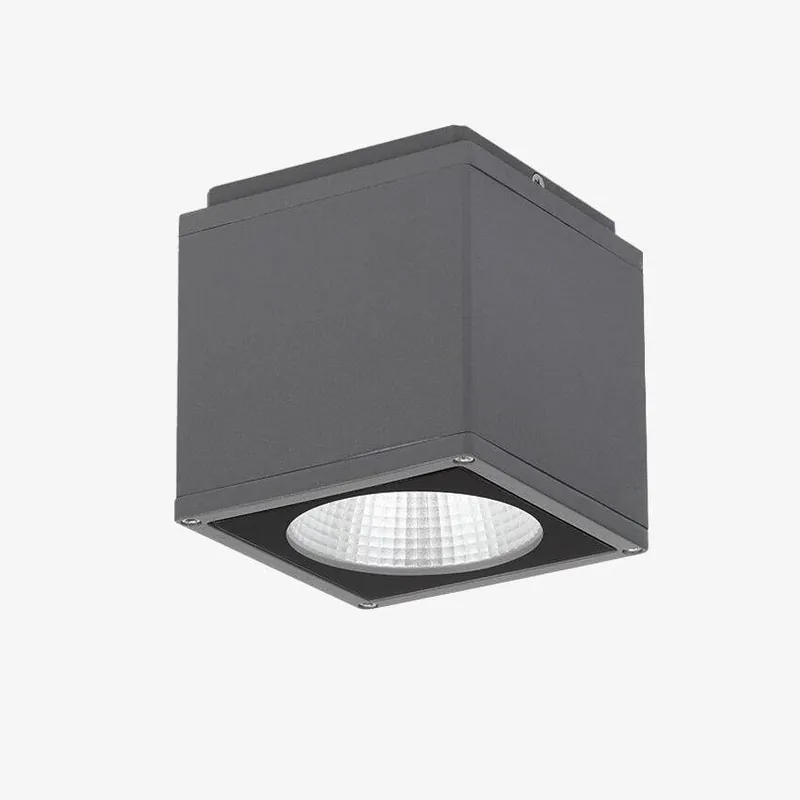 Spot LED Carré Design pour Espace Extérieur