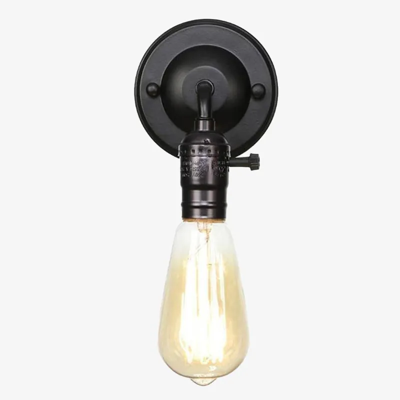 Applique murale industrielle LED Edison