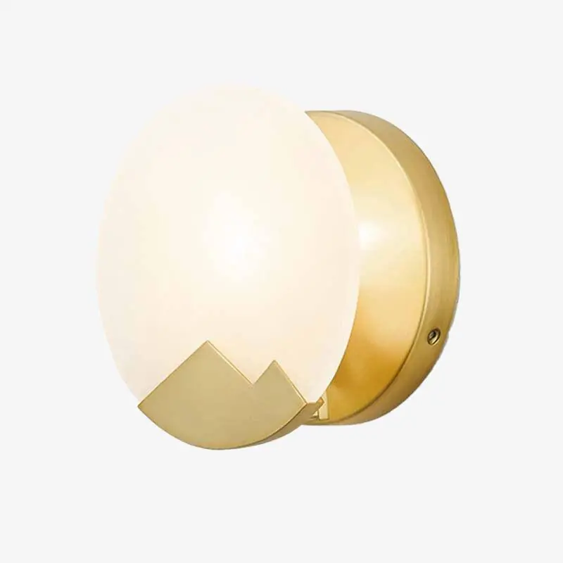 Applique murale design LED Marble Gold.