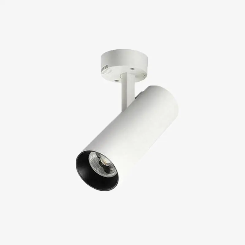 Spot moderne LED cylindre en aluminium - Style Loft