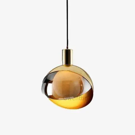 Suspension LED Sphère Dorée Loft
