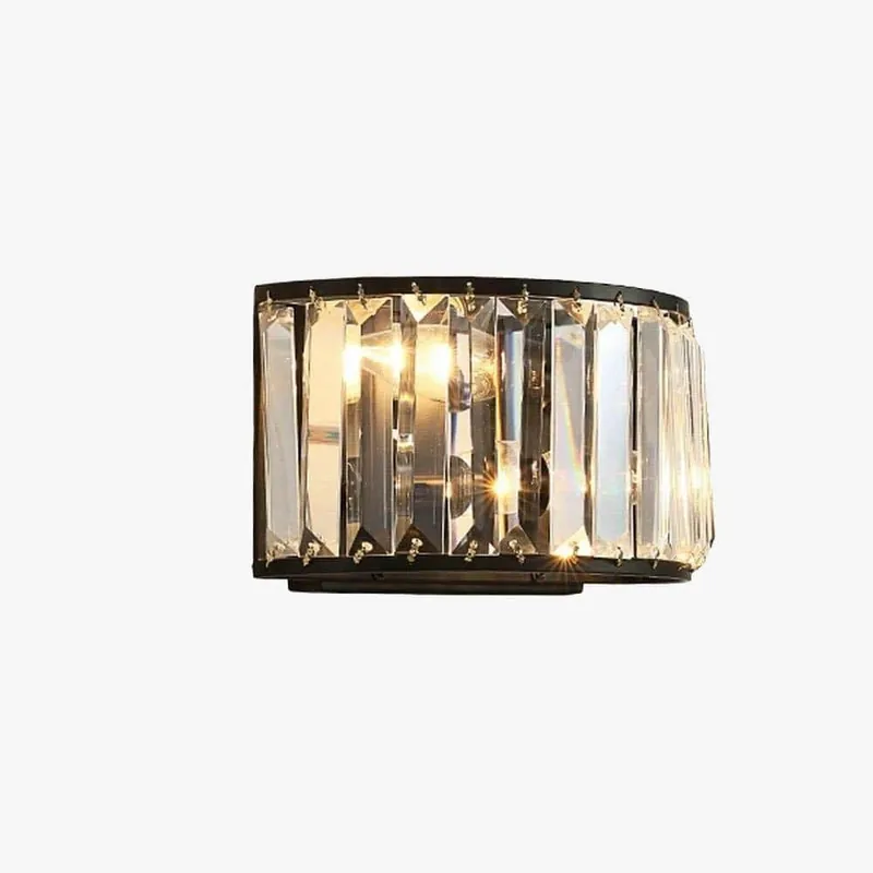 Applique murale LED cristal rétro design