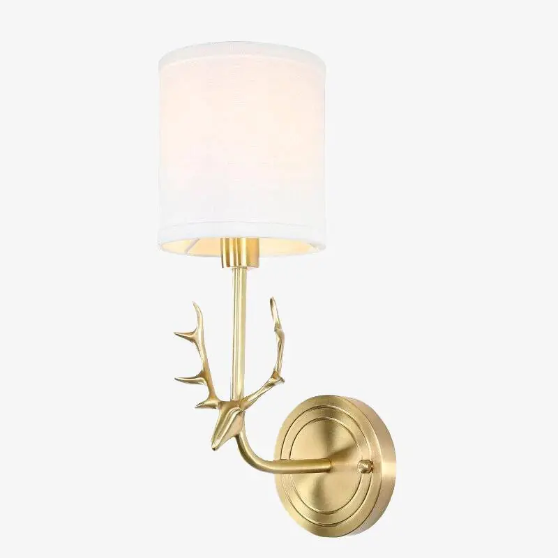 Applique murale LED \\"Cerf Doré\\"