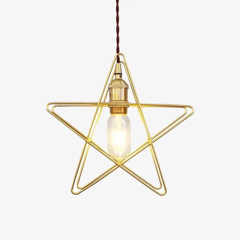 Suspension LED Étoile Loft.