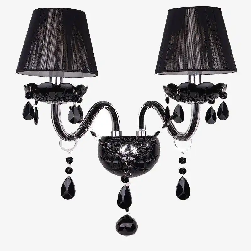Applique murale rétro LED Mosko Cristal