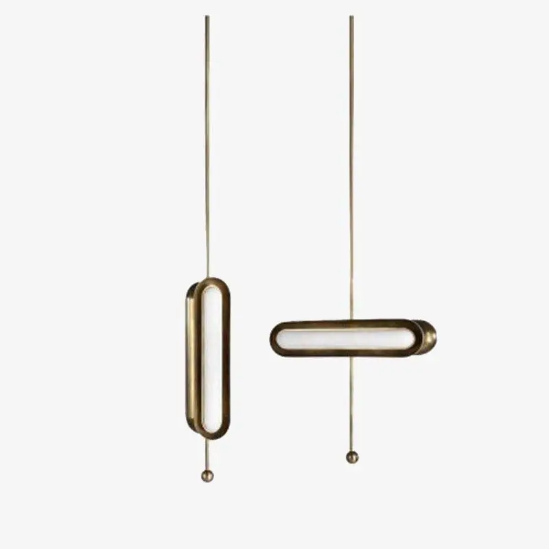 Suspension LED design Shining - Métal arrondi