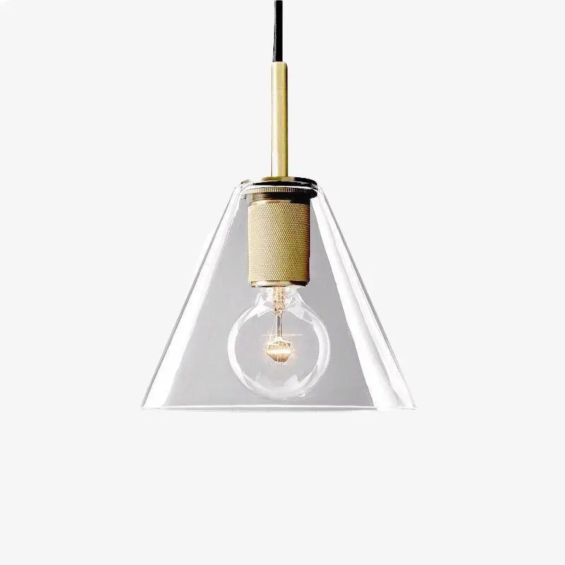 Suspension LED verre Loft Industriel