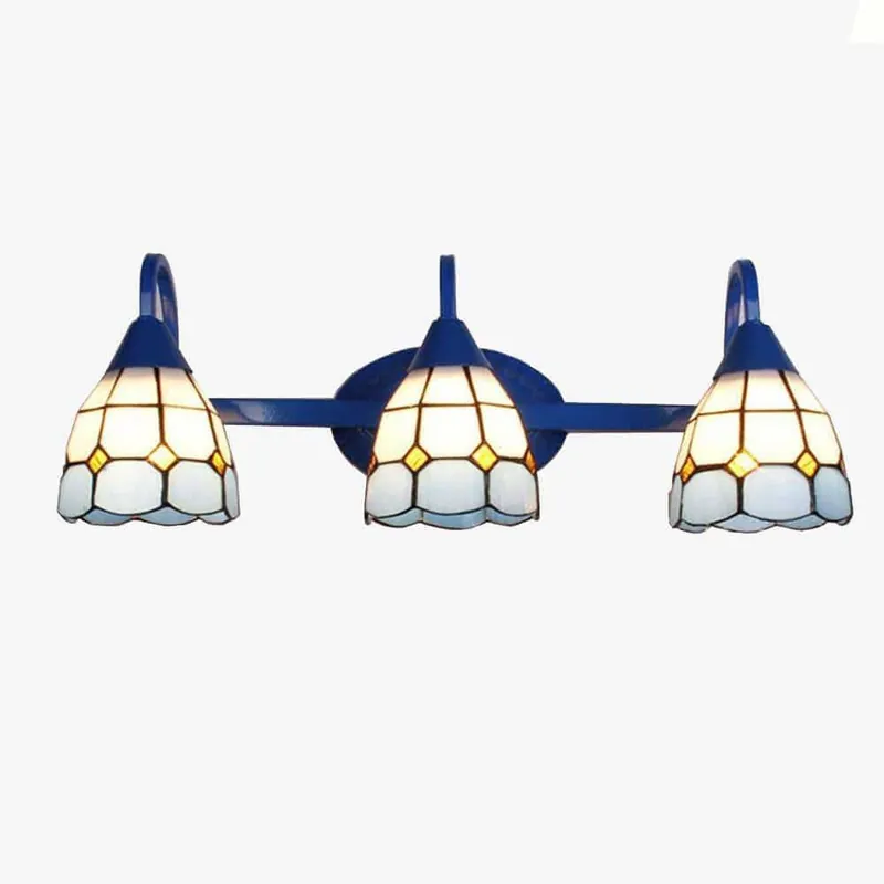 Applique murale LED style Méditerranéen RustiBlue