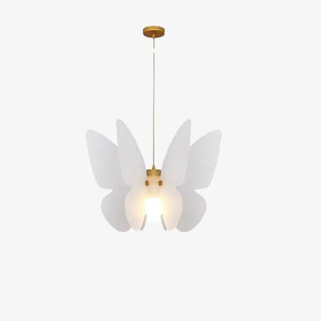 Suspension LED Blanche Butterfly