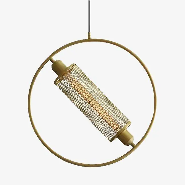 Suspension LED Design Doré