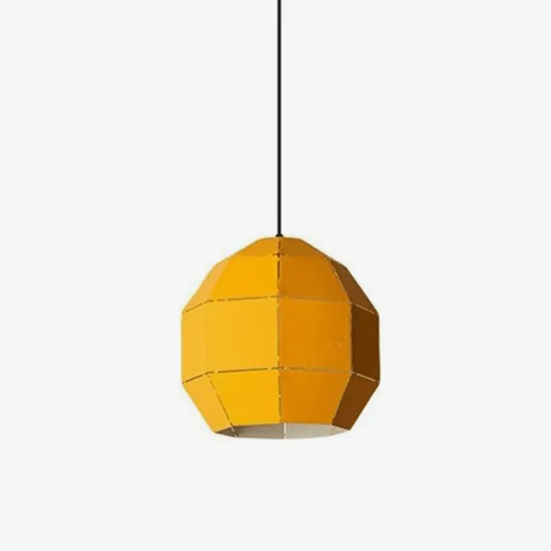 Suspension Lumineuse Métallique \\"Sphère Chromatique\\"