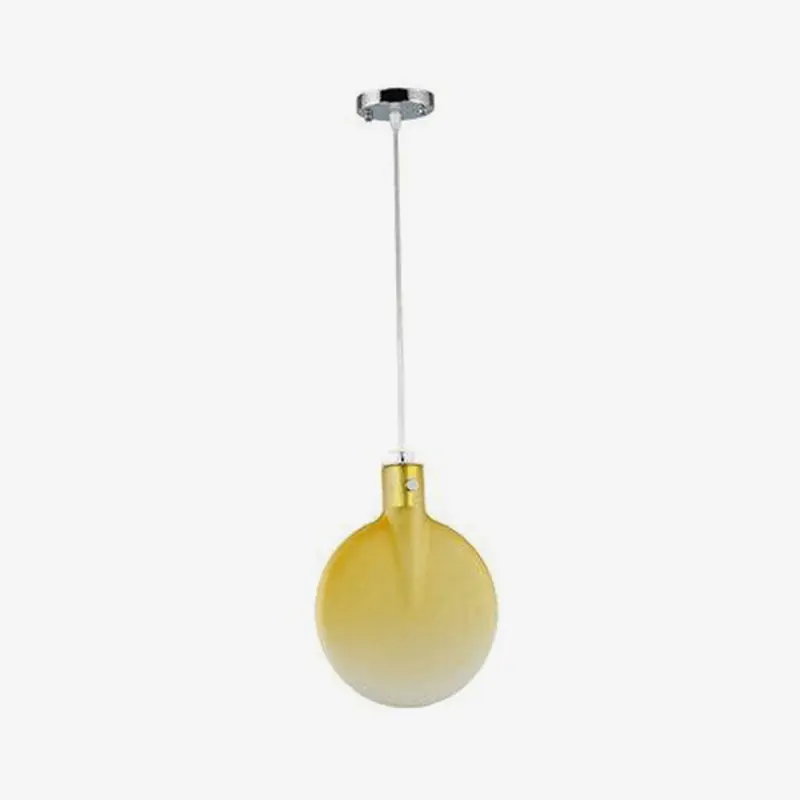 Suspension LED Paddle en verre coloré