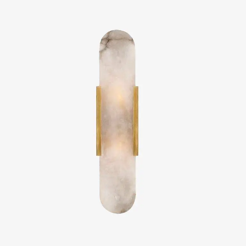 Applique murale en marbre arrondi style Shining LED