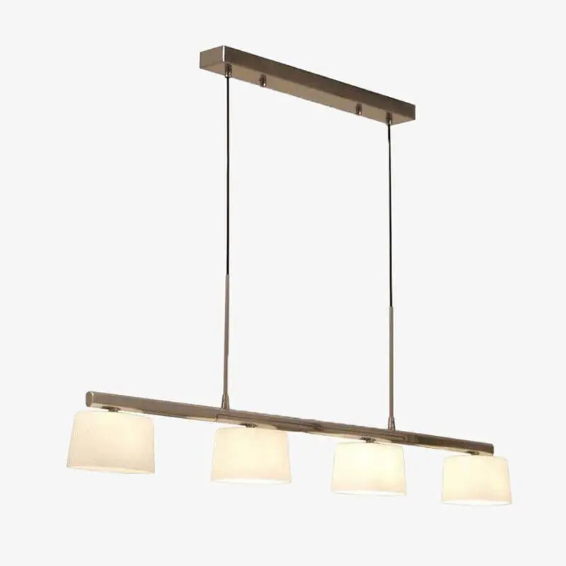 Suspension LED Design avec Abat-Jours Blancs 'Coffee'