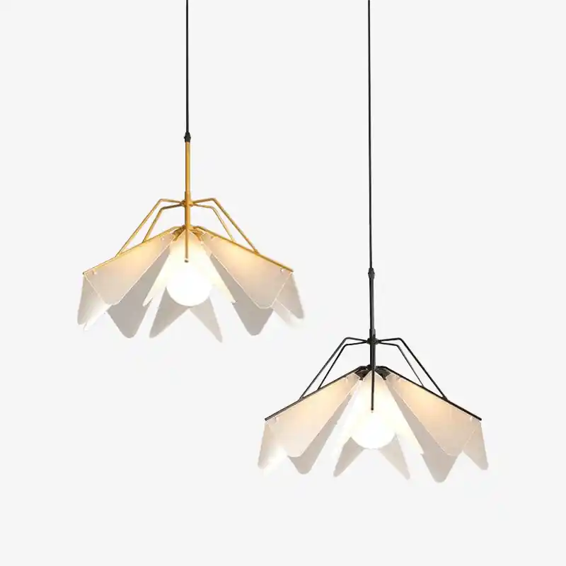 Suspension LED Branche Métallique