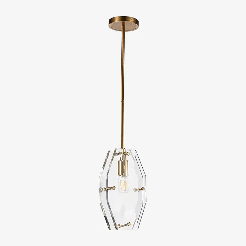 Suspension LED dorée Luxury