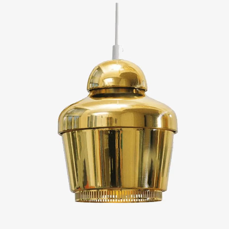 Suspension LED Cylindre Métal Design