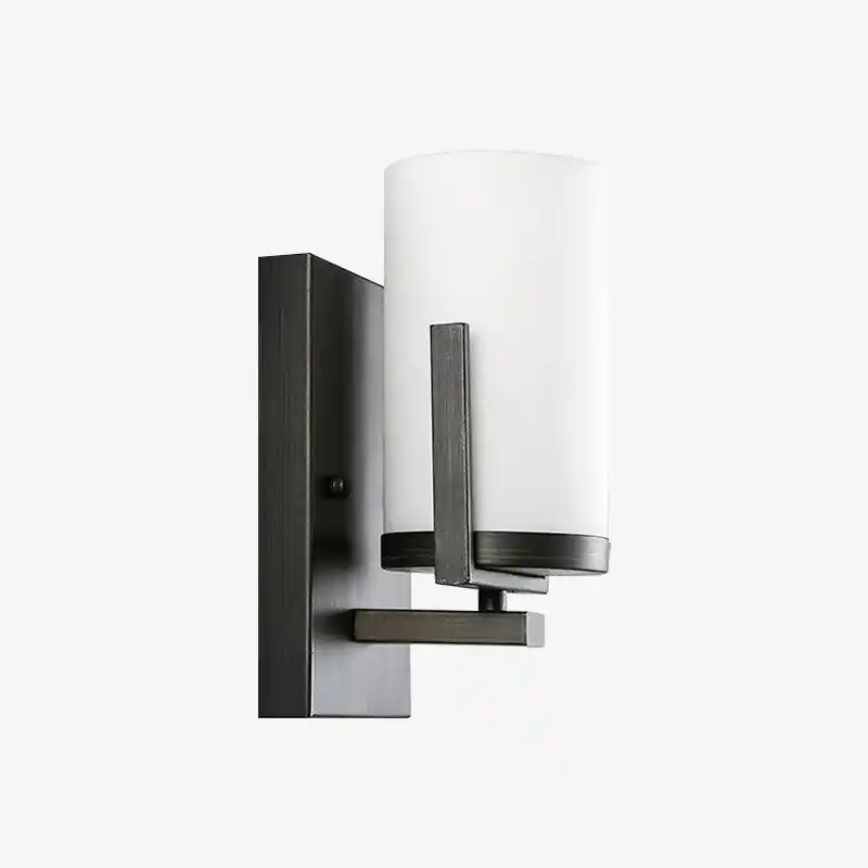 Applique murale LED métal blanc