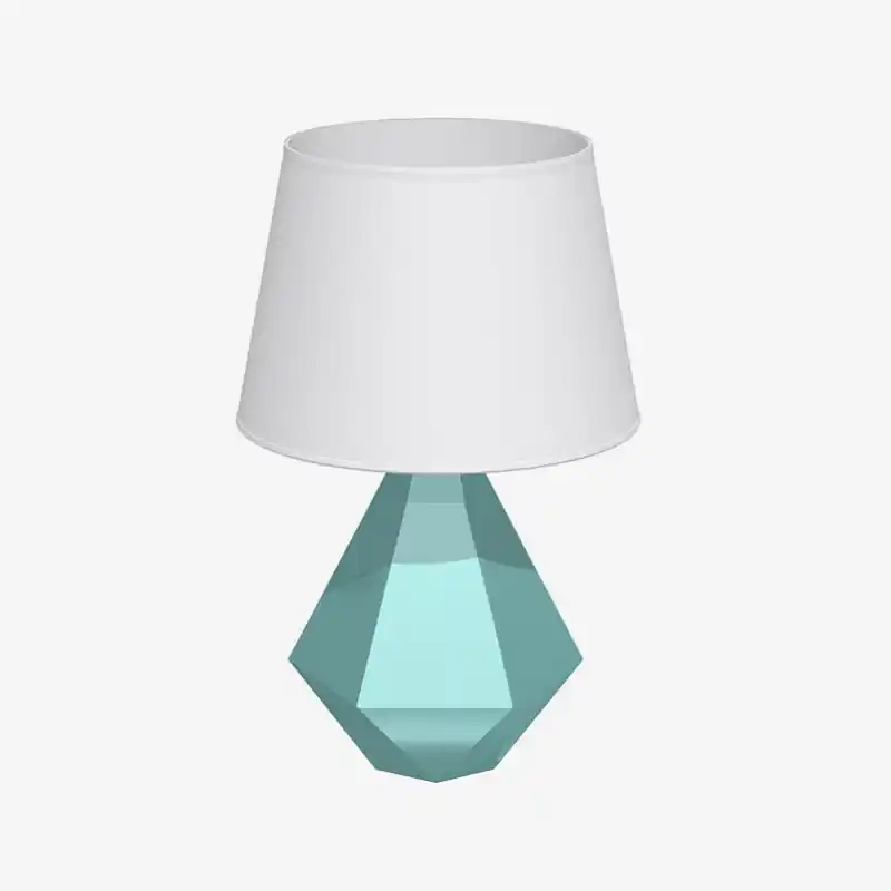 Lampe de bureau LED Crystal Blanc