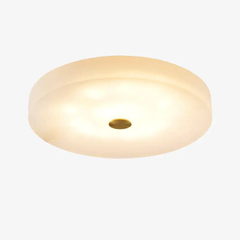 Plafonnier LED Marbre Doré Villa