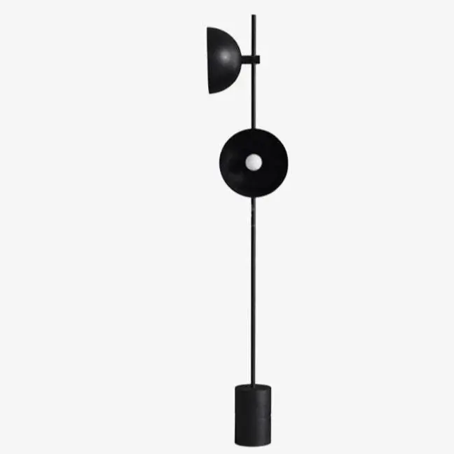 Lampadaire LED noir moderne