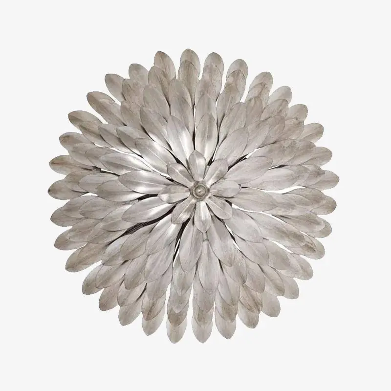 Plafonnier LED Floral Métal