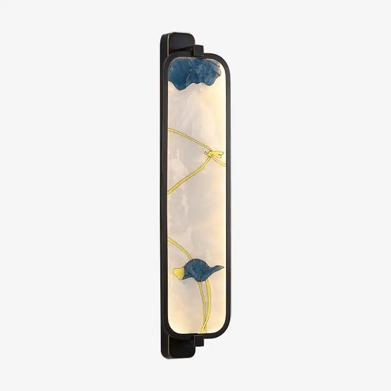 Applique murale LED Japonaise Rectangle Arrondie