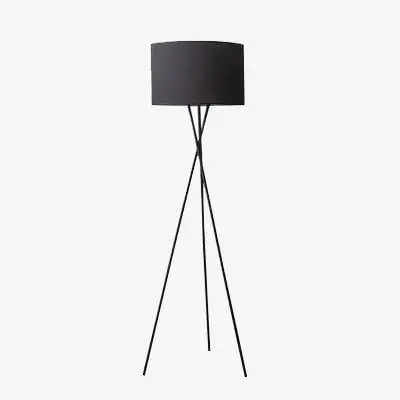 Lampadaire LED Tripod Design - Noir ou Blanc